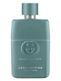 Gucci Guilty Love Edition Pour Homme fragrance bottle for identification