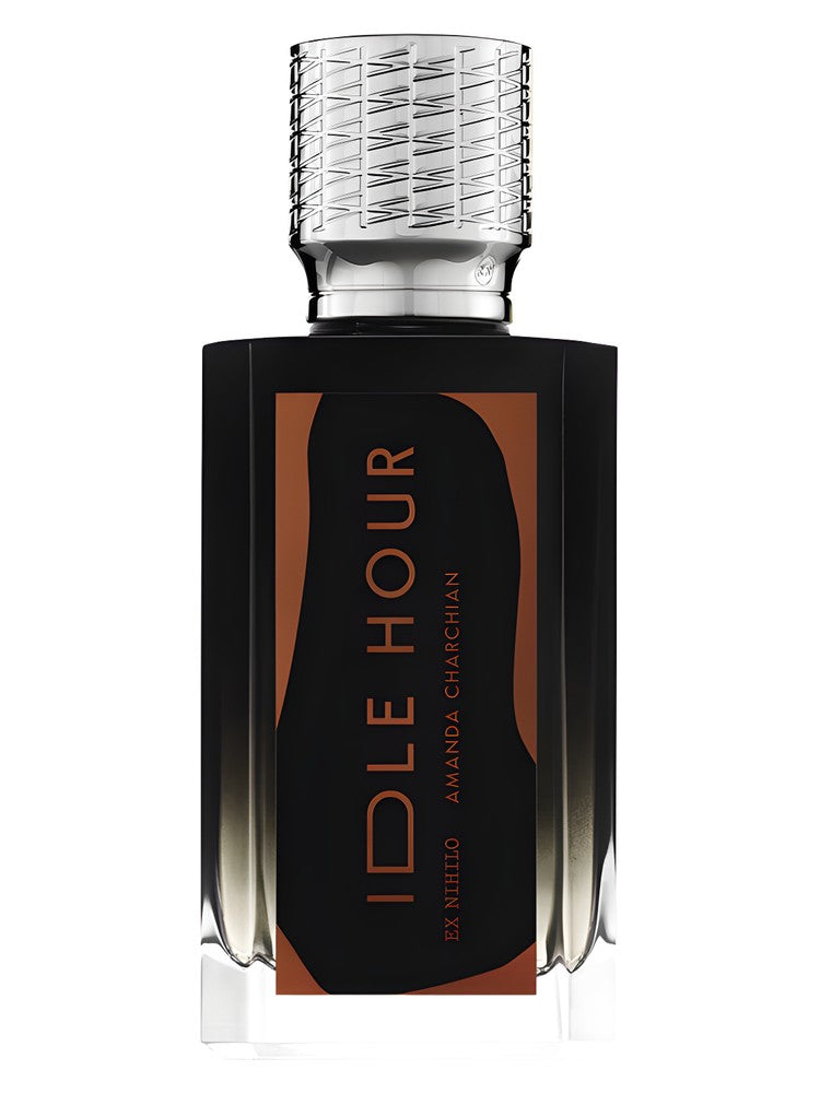 Fragrantica reference photo of Ex Nihilo Idle Hour Eau de Parfum; purchase is 5ml or 10ml hand-decanted fragrance, not bottle