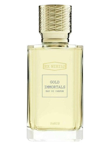 Ex Nihilo Gold Immortals original Eau de Parfum 100ml bottle — Fragrantica clean bottle photo, not Extrait
