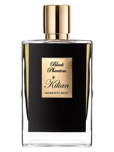 Kilian Black Phantom Memento Mori Eau de Parfum 1.7 oz / 50ml with Coffret — clean Fragrantica bottle photograph